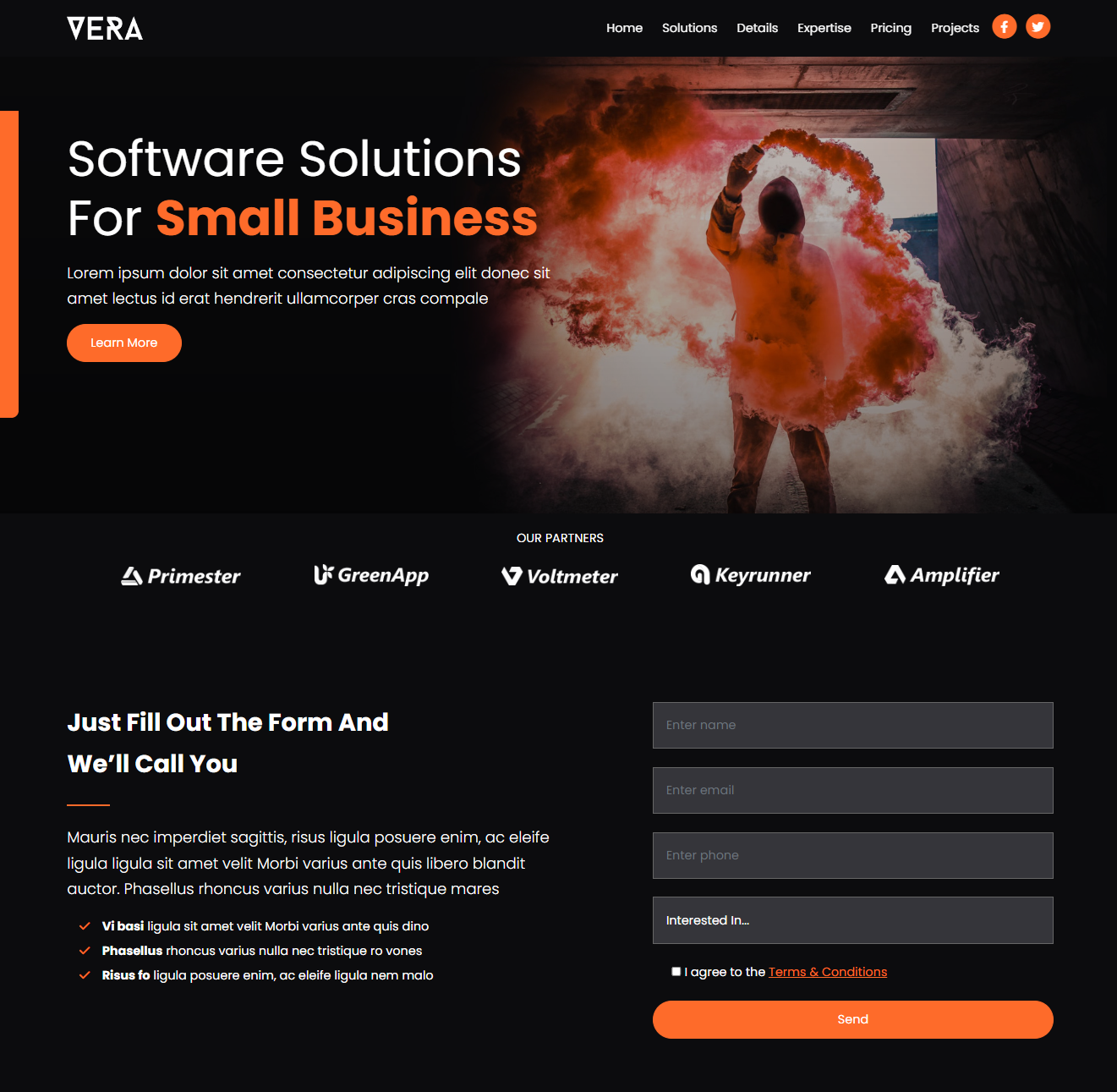 Vera Software project preview